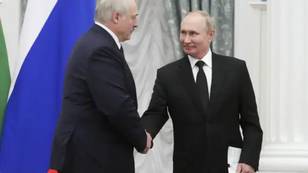 Путин и Лукашенко прибыли на вертолете на космодром «Восточный»