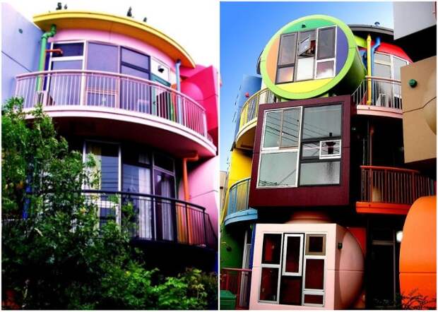 Жилой комплекс «Обратимой судьбы» (Reversible-Destiny Lofts), продлевающий жизнь. Жилой комплекс «Обратимой судьбы» (Reversible-Destiny Lofts), продлевающий жизнь.