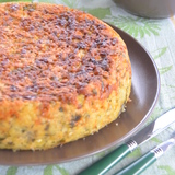 Сырная запеканка из кускуса