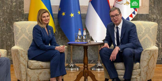 Президент Сербии Вучич встретится с женой Зеленского Еленой в Белграде