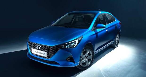 Hyundai показал фото нового Solaris для России