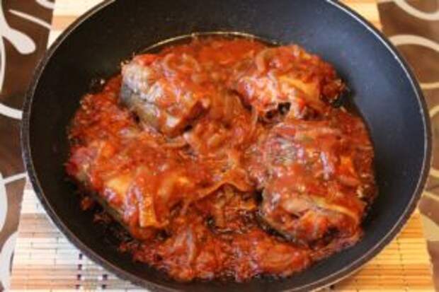 Рецепт минтая (пошаговый в томате)