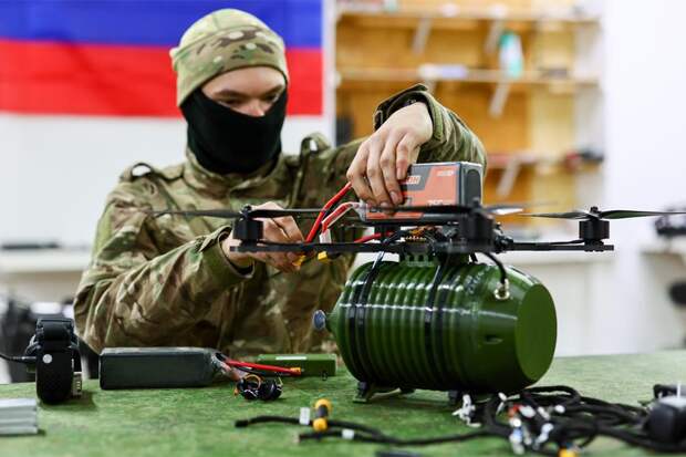 ТАСС: Российские оптоволоконные дроны сводят с ума солдат ВСУ