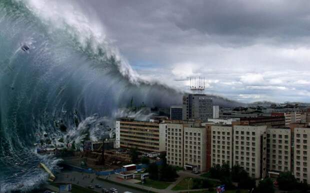 Разрушительная сила воды: самые страшные цунами в истории вода, интересное, познавательное