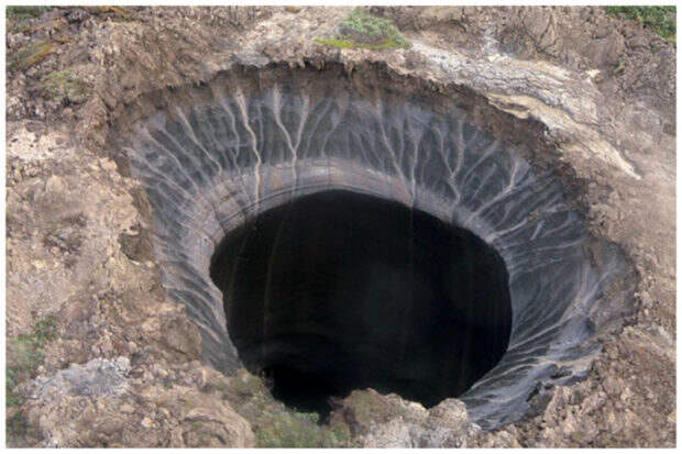 Воронка на Ямале