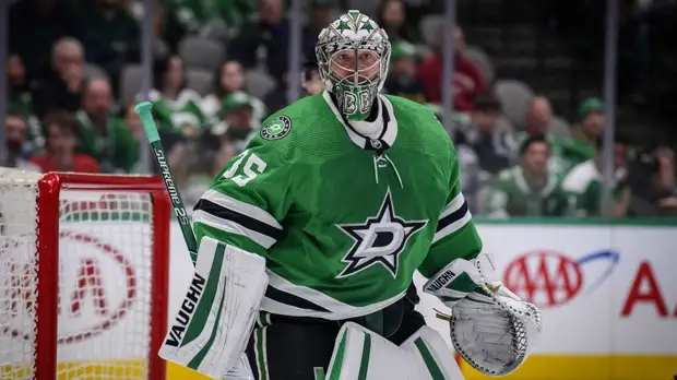 30 сейвов Худобина помогли «Далласу» победить «Лос-Анджелес» в матче НХЛ