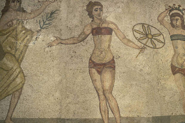 Помпейская пловчиха, Римская империя