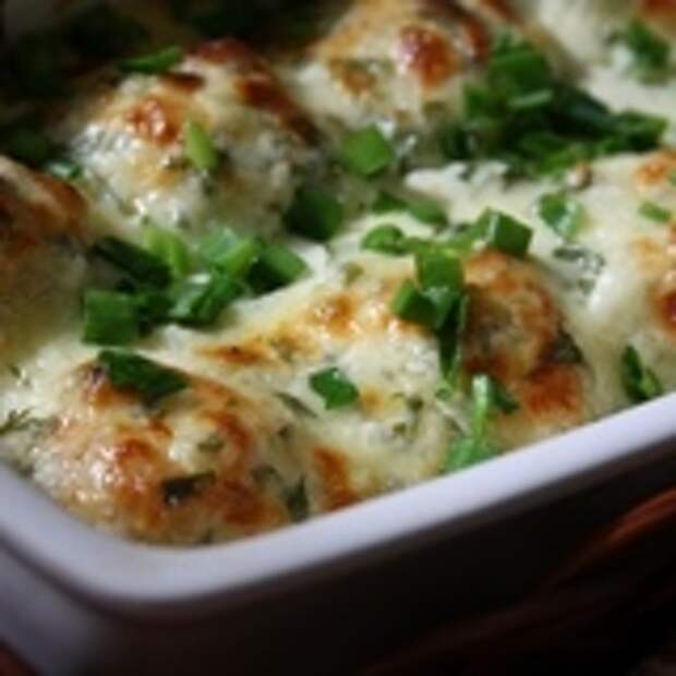 Куриные шарики в сливочном соусе (Дуэль- Прошлое.)