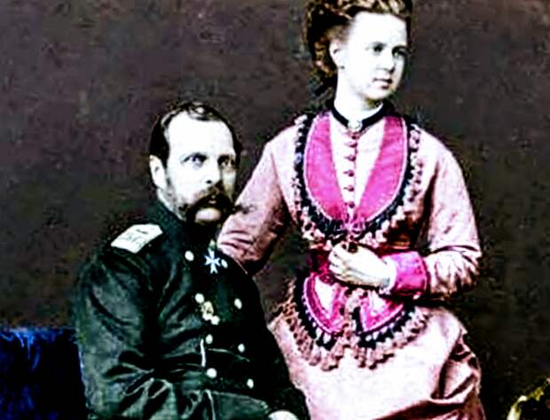 Александр и Екатерина Долгорукая
