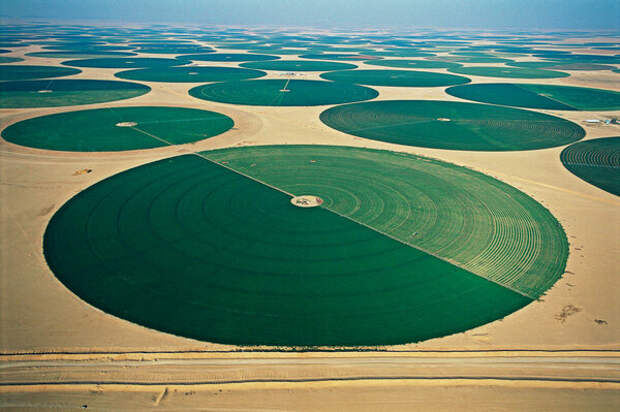 Орошаемое земледелие в пустыне - вода пришла в Сахару