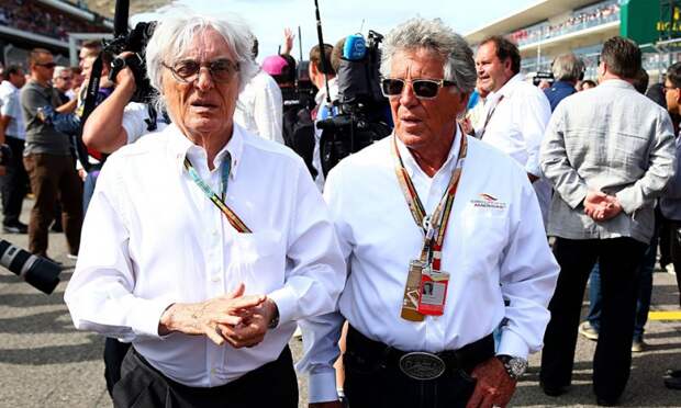 Берни и Марио Андретти остались друзьями автоспорт, формула, формула 1