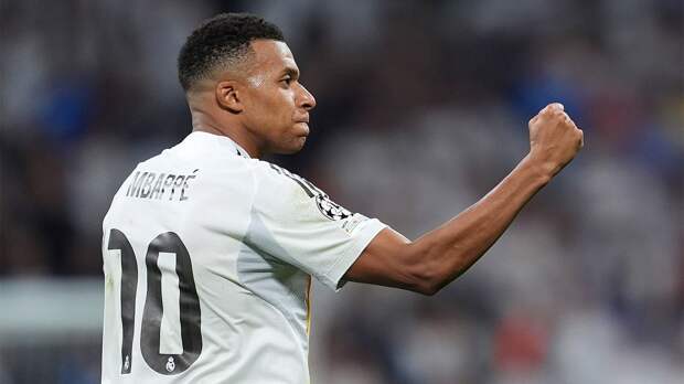 Мбаппе оформил дубль в первом тайме матча с «Монако» в ЛЧ