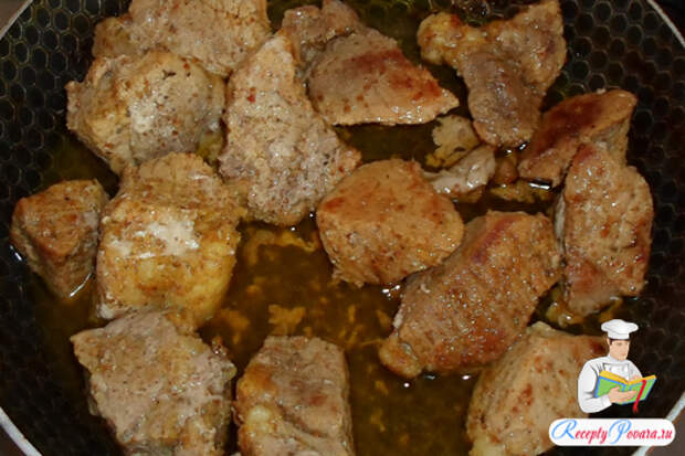Жарим мясо