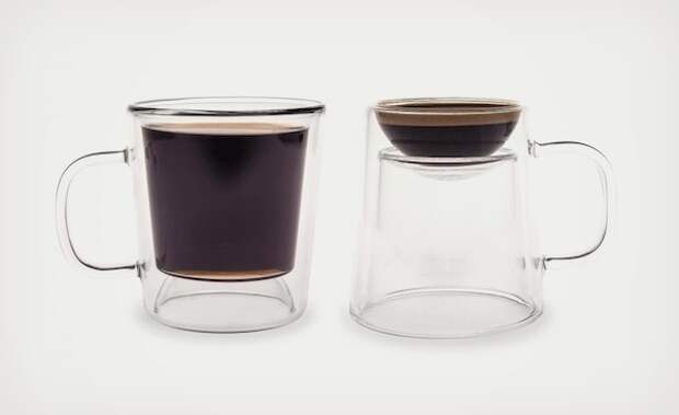 Двусторонняя чашка для кофе