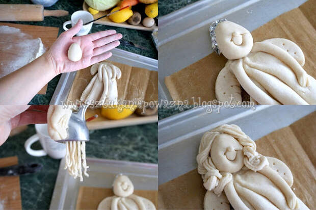 sztuka niepoważna masasolna kurs krok po kroku wielkanoc jak zrobic anioła aniołka DIY tutorial ozdoby na wielkanoc jak zrobić masę solną rękodzieło polskie salt dough.jpg (6) (640x426, 87Kb)