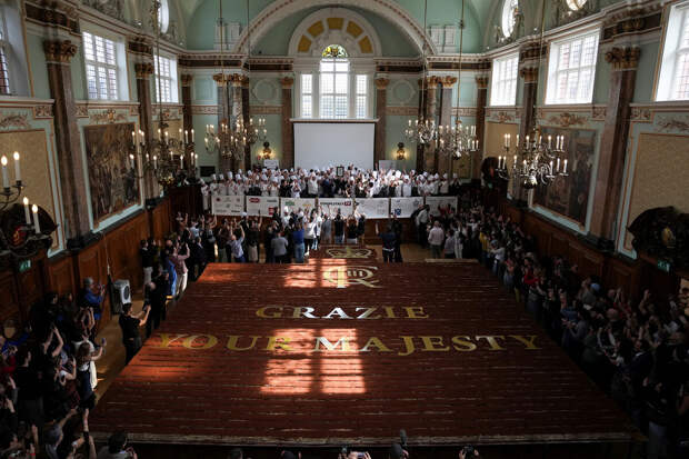 UPI: в Лондоне приготовили рекордный тирамису длинной 440 метров