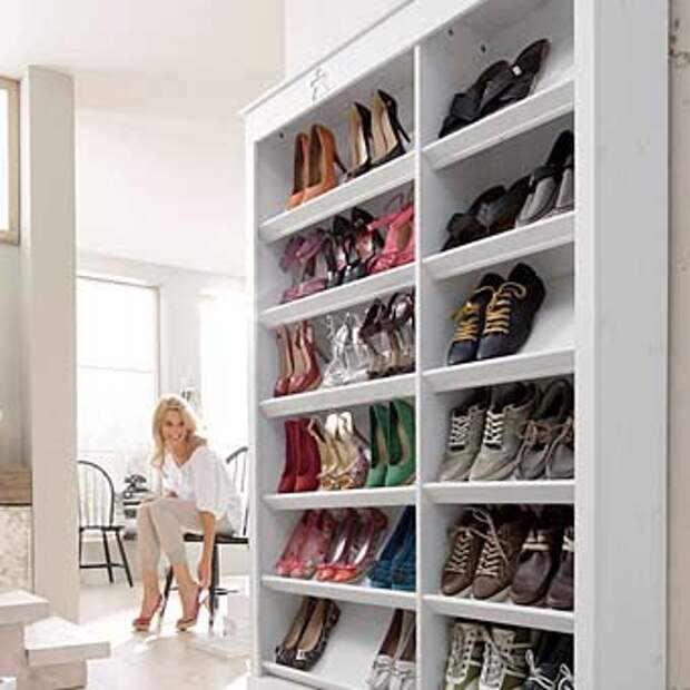 шкаф для обуви для модниц