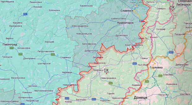 Константиновка пошатнёт за собой весь пояс укро-«крепостей»