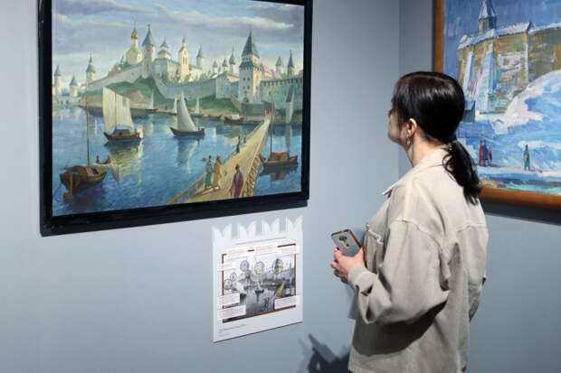 На выставке в Нижнем Новгороде представили картины Смоленской крепости (фото)