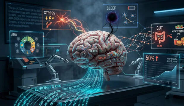 Названы факторы риска, которые разрушают мозг и вызывают деменцию