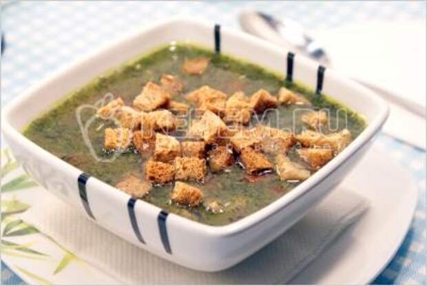 Зелёный суп с курицей и соусом песто. Кулинарный рецепт с фотографиями приготовления зелёного супа с курицей и соусом песто