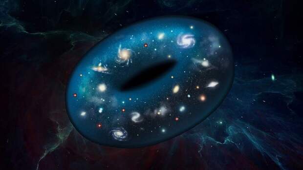 Вселенная может иметь форму пончика, считают ученые