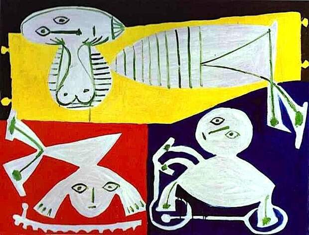 La famille vu par Picasso, "Françoise, Claude et Paloma", 1951. #Picasso  #PalomaPicasso #Gilot #Enfant… | Picasso paintings, Pablo picasso  paintings, Pablo picasso
