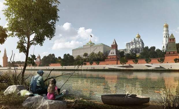 Как будут выглядеть набережные Москвы-реки в будущем?