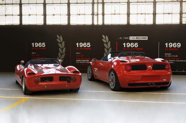 Уникальный родстер Abarth 1000 SP на базе 4C от Alfa Romeo