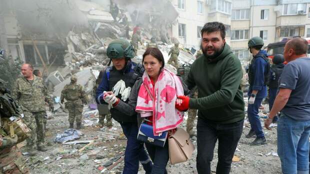 После удара ВСУ по Луганску 68 человек обратились в штаб помощи пострадавшим