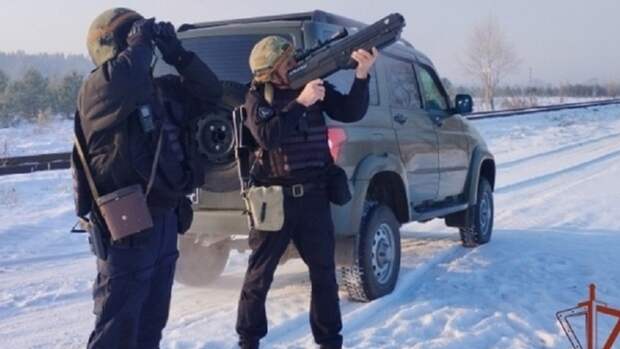 Учения по борьбе с беспилотниками / Фото: Росгвардия Алтайского края