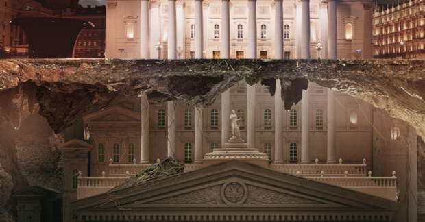 Необычная рекламная кампания для Государственного музея архитектуры им. А.В. Щусева (12 фото)