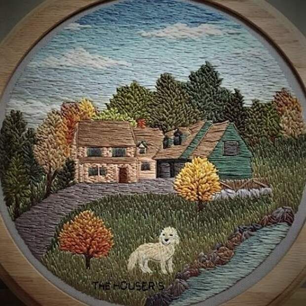Это не нарисовано! Это вышито)) Идеи и схемы для вышивки