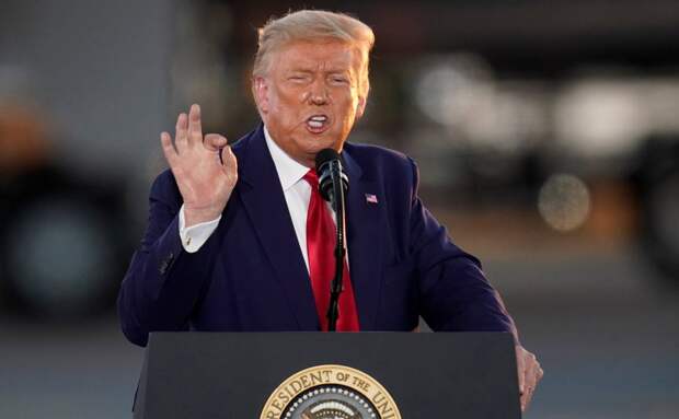 Результаты опроса: Трамп сокращает отрыв от Байдена Результаты опроса: Трамп сокращает отрыв от Байдена