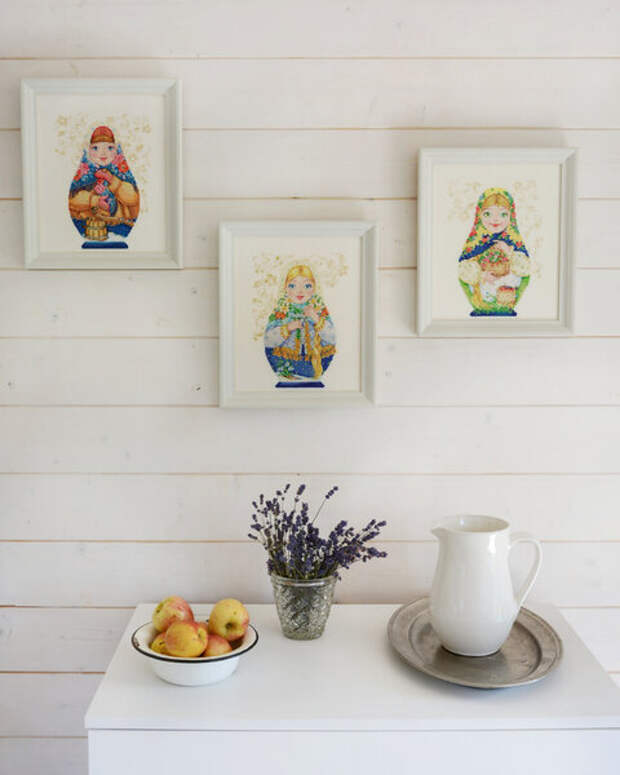 Фото : Усадьбушка Вышитые картины