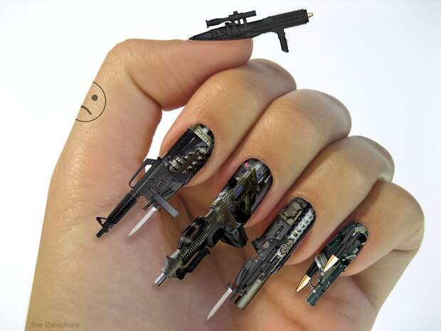 13 фотографий ногтевого дизайна, которые поражают воображение nailart03 13 фотографий ногтевого дизайна, которые поражают воображение