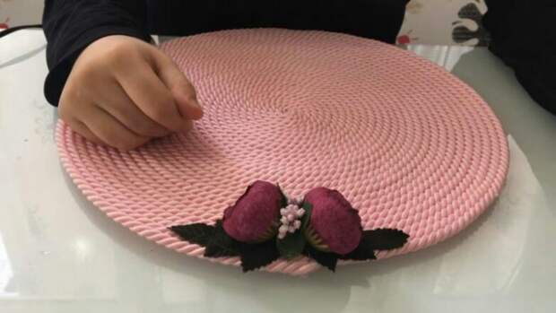 Сервировка с цветами (Diy)
