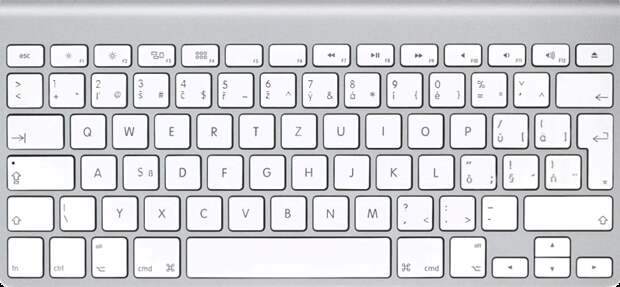 Словацкая клавиатура (MC184SL/B) алфавит, клавиатура, компьютер, раскладка, раскладка на клаве
