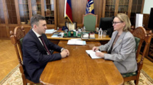 Станислав Воскресенский провел рабочую встречу с руководителем регионального УФАС Татьяной Михеевой