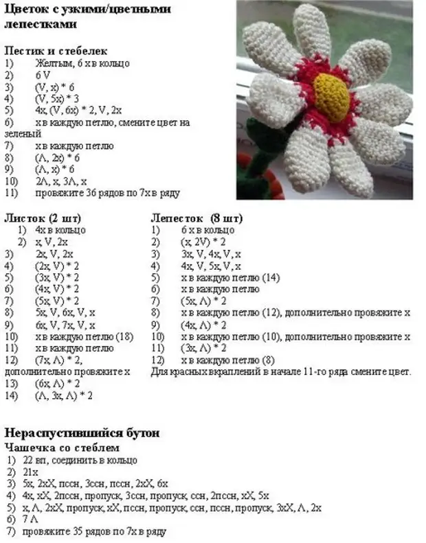 Связать крючком описание. Амигуруми цветы в горшках крючком схемы. Ромашка в горшочке крючком схема и описание. Вязаные цветы в горшках крючком схемы с описанием. Цветик семицветик амигуруми крючком схемы.