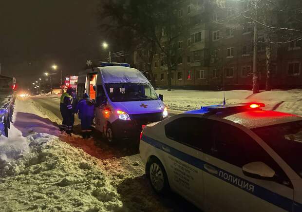 В Туле сотрудники Госавтоинспекции спасли замерзавшего мужчину-пешехода