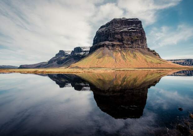 Гора Лоумагнупюр исландия, красота, мир, природа, путешествие, снимок, фотограф