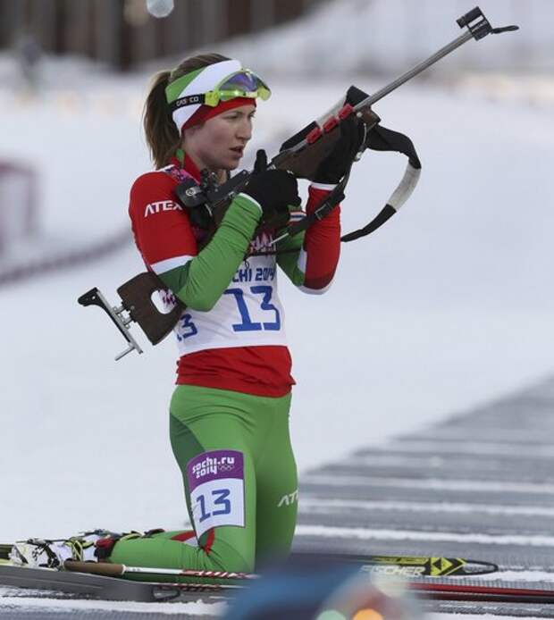Дарья Домрачева выиграла индивидуальную гонку на Олимпиаде в Сочи