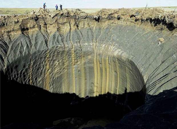 Куда исчезла гигантская воронка на Ямале Ямал, воронка, фотография, не мое, длиннопост