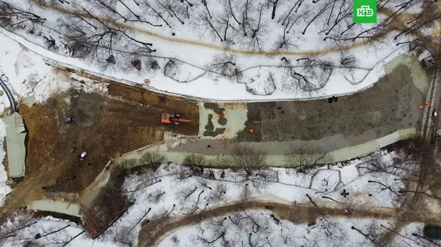 Медведковский пруд на севере Москвы благоустроят к середине года