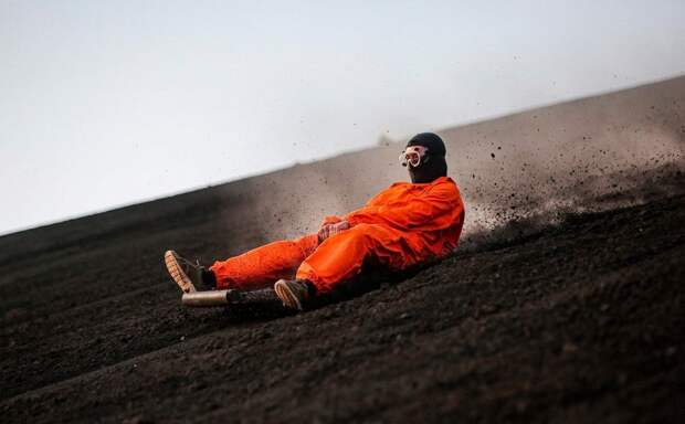 Вулканический сёрфинг в Никарагуа