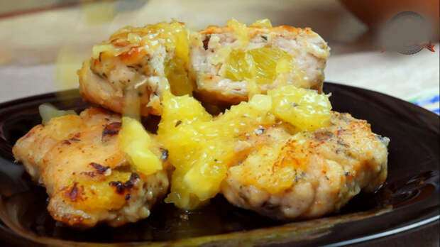 Рулет Индейка с апельсином С дедом за обедом, Еда, Кулинария, Вкусно, Рецепт, Индейка, Видео, Длиннопост