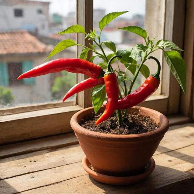 Как вырастить острый перчик, не выходя из кухни