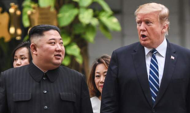 ким чен ын и дональд трамп