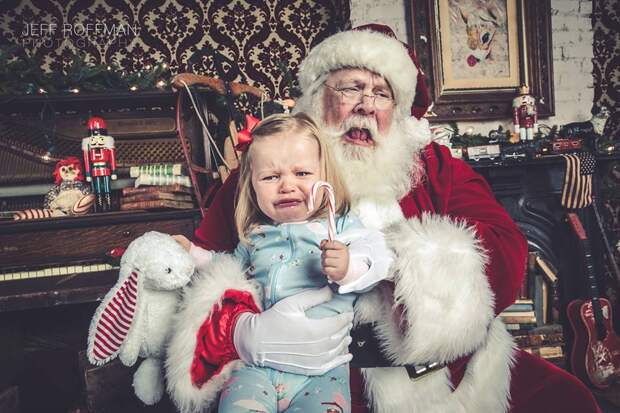 Плохой Санта: 24 фотографии, когда что-то пошло не так